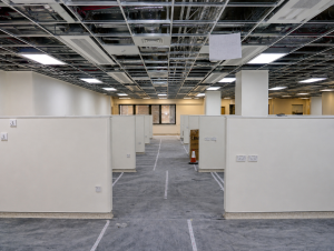 Services commercial ceiling grid installation