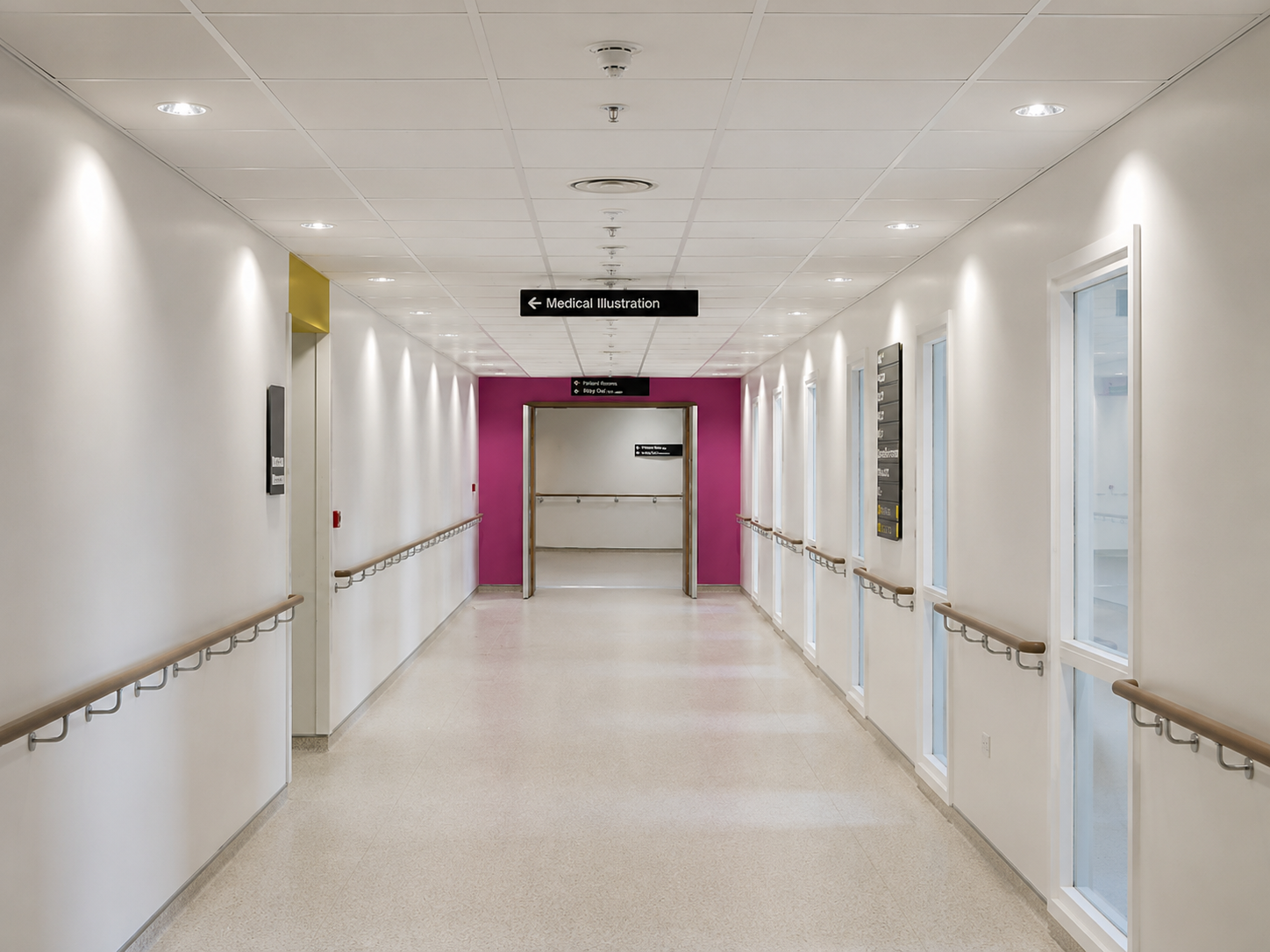 Services Completed Suspended Ceiling System