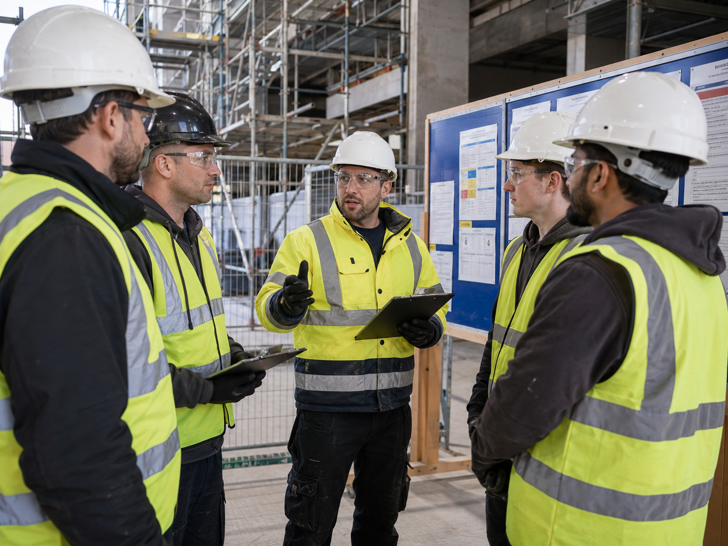 Services site briefing & supervision