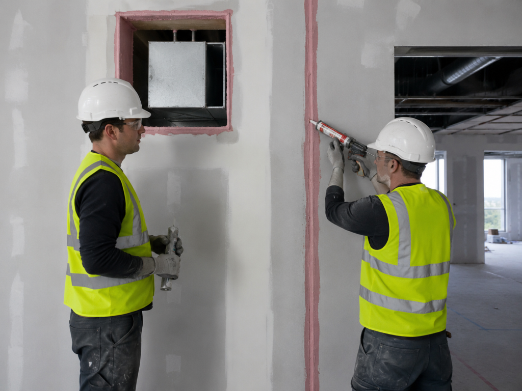 Labour Supply fire stopping service openings